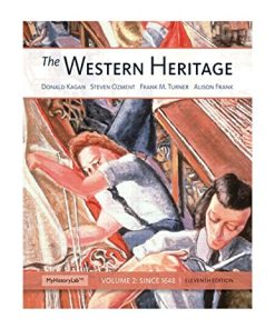 The Western Heritage Volume 2 11th 11