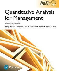 Quantitative Analysis for Management 13th Global