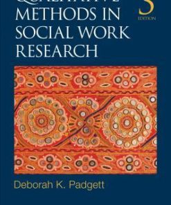 Qualitative Methods In Social Work Research 3Rd