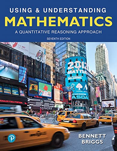 Using 038 Understanding Mathematics A Quantitative Reasoning Approach 7th