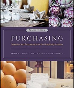 Purchasing Selection Procurement for the Hospitality Industry 9th