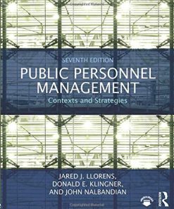 Public Personnel Management Contexts and Strategies 7th