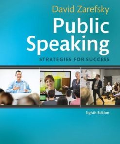 Public Speaking Strategies For Success 8Th