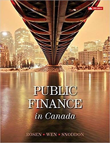 Public Finance 5th Canadian by Harvey S Rosen
