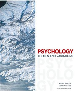 Psychology Themes and Variations 5th Canadian