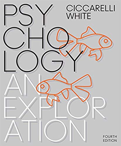 Psychology An Exploration 4th by Saundra K Ciccarelli