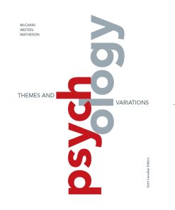 Psychology Themes and Variations 6th 6E Doug McCann