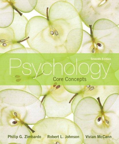 Psychology Core Concepts 7Th