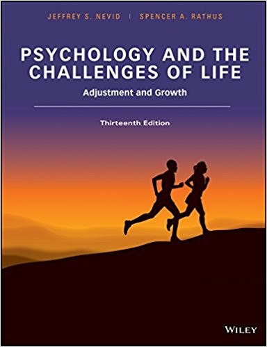 Psychology And The Challenges Of Life 13th