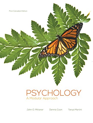 Psychology A Modular Approach Canadian