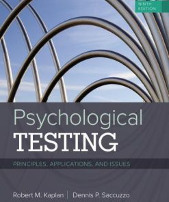 Psychological Testing Principles Applications And Issues 9Th