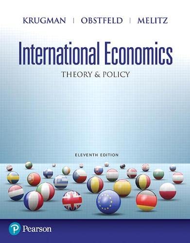 International economics theory and policy