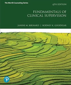 Fundamentals of Clinical Supervision Whats New in Counseling 6