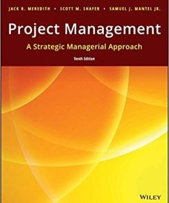 Project Management A Strategic Managerial Approach 10th