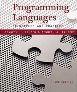 Programming Languages Principles And Practices Advanced Topics 3Rd