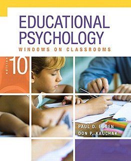 Educational Psychology Windows on Classrooms 10th by Paul Eggen