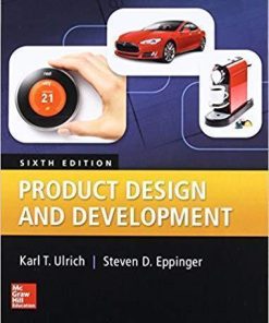 Product Design And Development Irwin Marketing 6Th