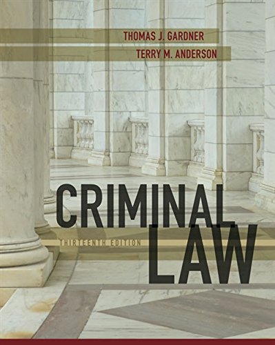 Criminal Law 13th