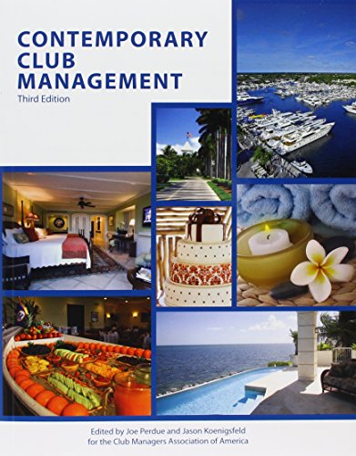 Contemporary Club Management 3rd by American Hotel