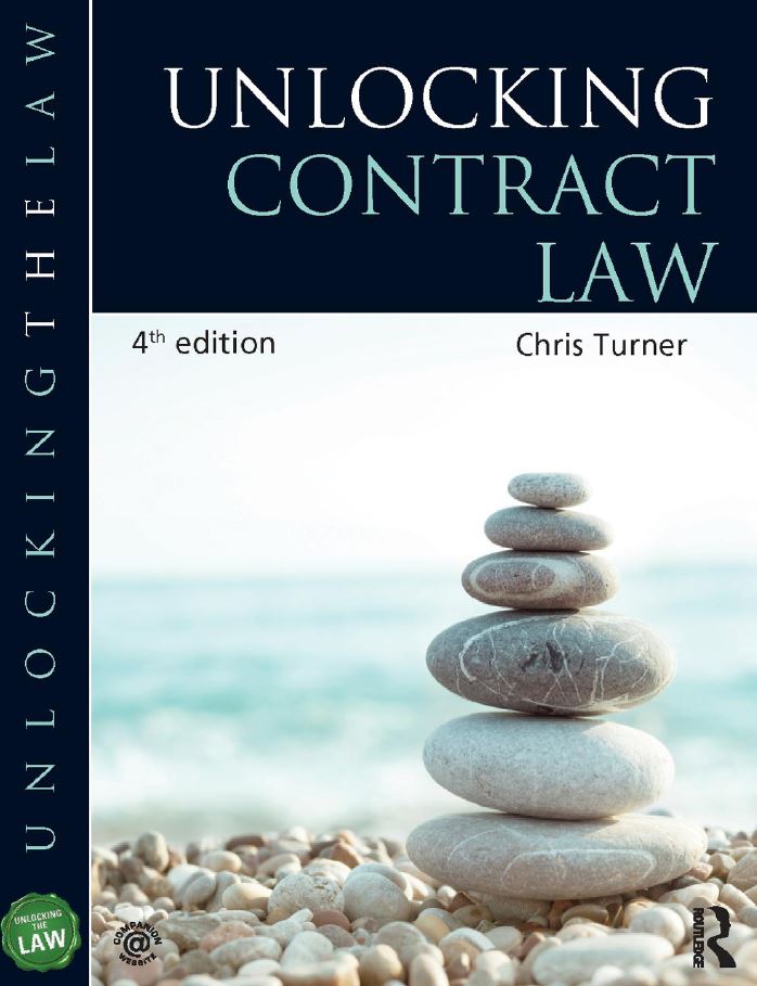 Unlocking Contract Law 4th 4E Chris Turner 9781444174175