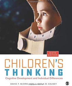 Children Thinking Cognitive Development and Individual Differences 6th