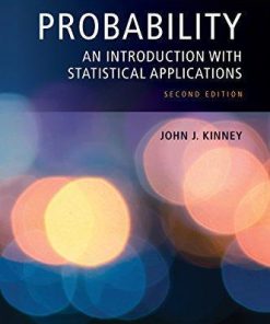 Probability An Introduction With Statistical Applications 2Nd