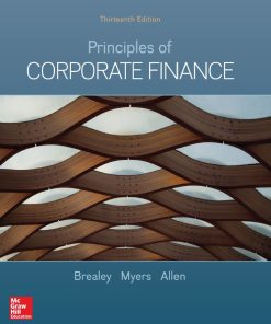 Principles of Corporate Finance 13th 13E