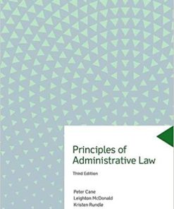 Principles of Administrative Law 3rd