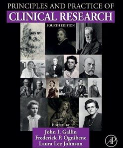 Principles And Practice Of Clinical Research 4Th
