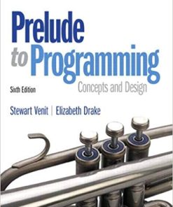 Prelude to Programming 6th by Stewart Venit