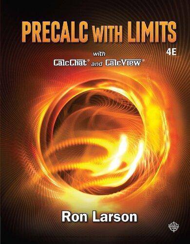 Precalculus With Limits 4Th