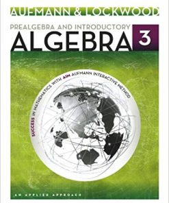 Prealgebra and Introductory Algebra An Applied Approach 3rd