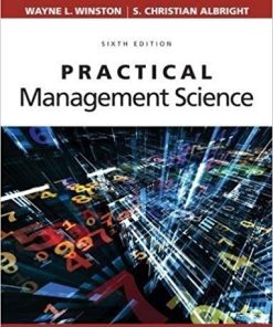 Practical Management Science 6th by Wayne L Winston