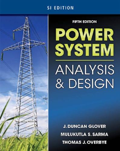 Power System Analysis And Design Si 5th