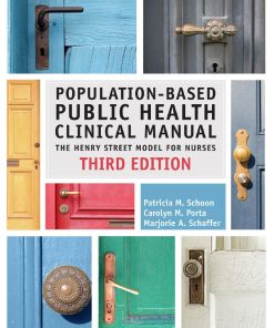 PopulationBased Public Health Clinical Manual 3rd 3E