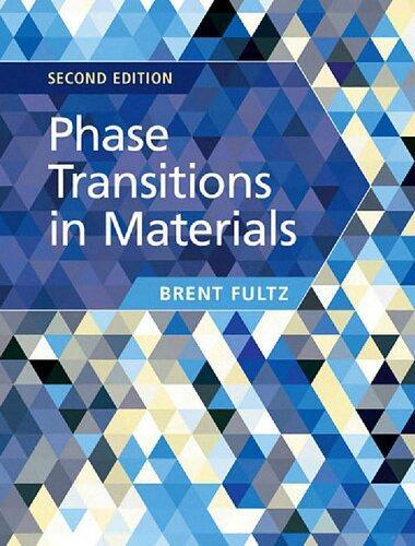 Phase Transitions In Materials 2Nd