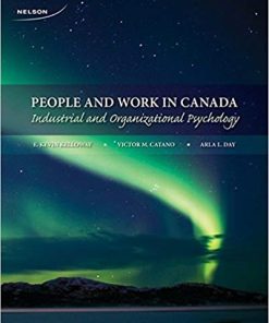 People and Work in Canada Industrial and Organizational Psychology