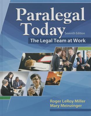 Paralegal Today The Legal Team At Work 7Th