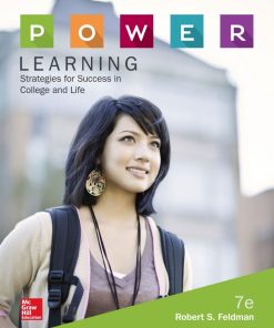 POWER Learning Strategies for Success in College and Life 7th 7E