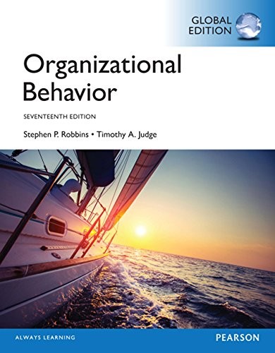 Organizational Behavior 17th Global