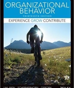 Organizational Behavior 13th by Mary UhlBien