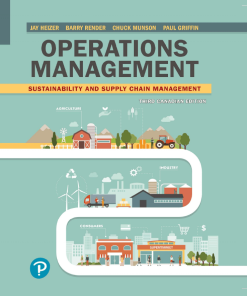 Operations Management Sustainability and Supply Chain Management Third Canadian