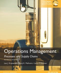 Operations Management Processes and Supply Chains 11th 11E