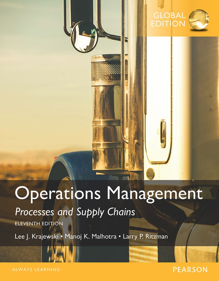 Operations Management Processes and Supply Chains 11th 11E