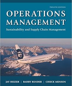Operations Management Sustainability and Supply Chain Management 12th
