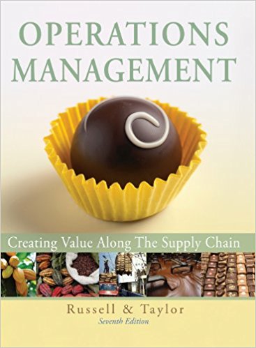 Operations Management Creating Value Along the Supply Chain 7th