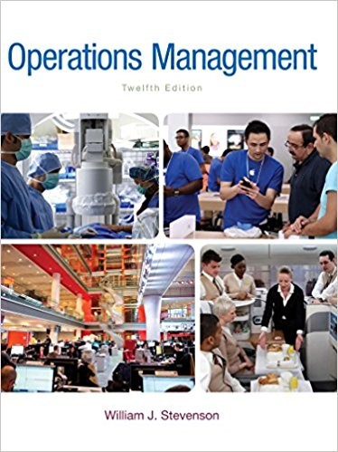 Operations Management 12th by William Stevenson