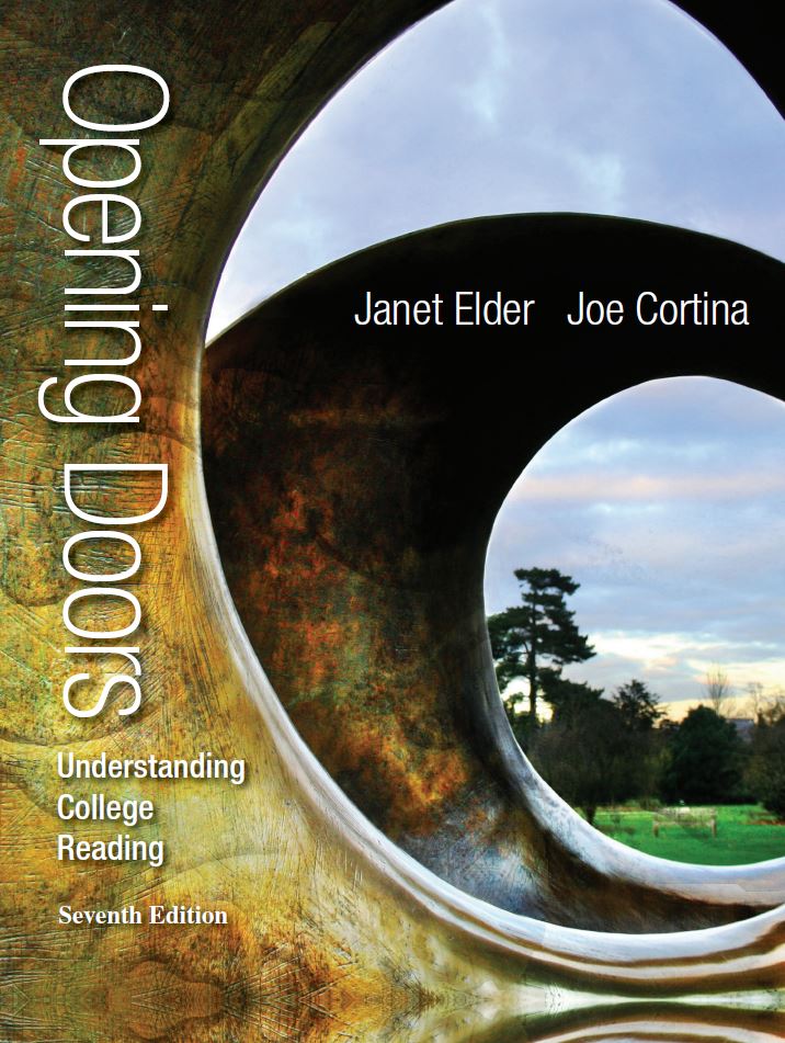 Opening Doors Understanding College Reading 7th 7E
