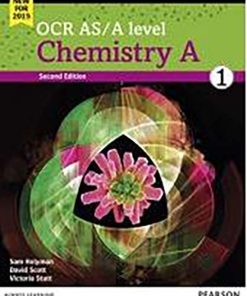 OCR ASA Level Chemistry a Student Book 1 2nd 2E Sam Holyman