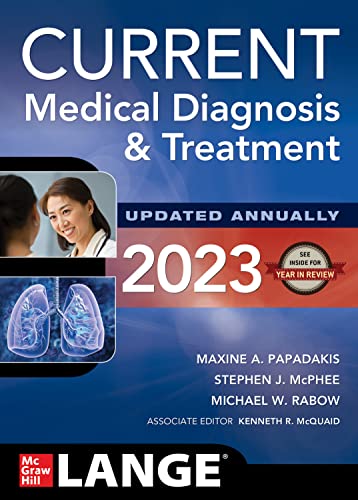 CURRENT Medical Diagnosis and Treatment 2023 62nd